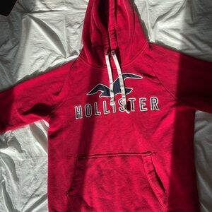 Red hollister sweatshirtrt